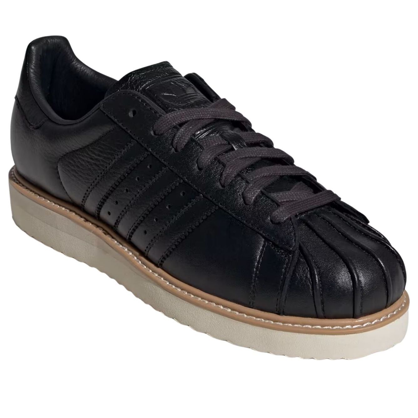 adidas Superstar Lux 'Core Black Warm Sandstone' JQ4314