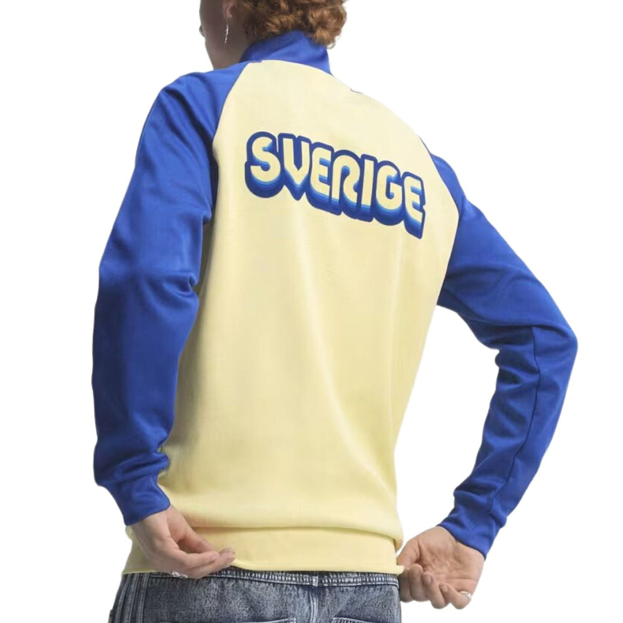 adidas Sweden 2026 Originals Track Top 'Almost Yellow Royal Blue' KA8530