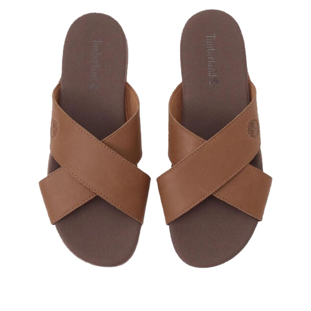 Timberland Seton Bay Cross Strap Sandals 'Brown' TB0A2422F131