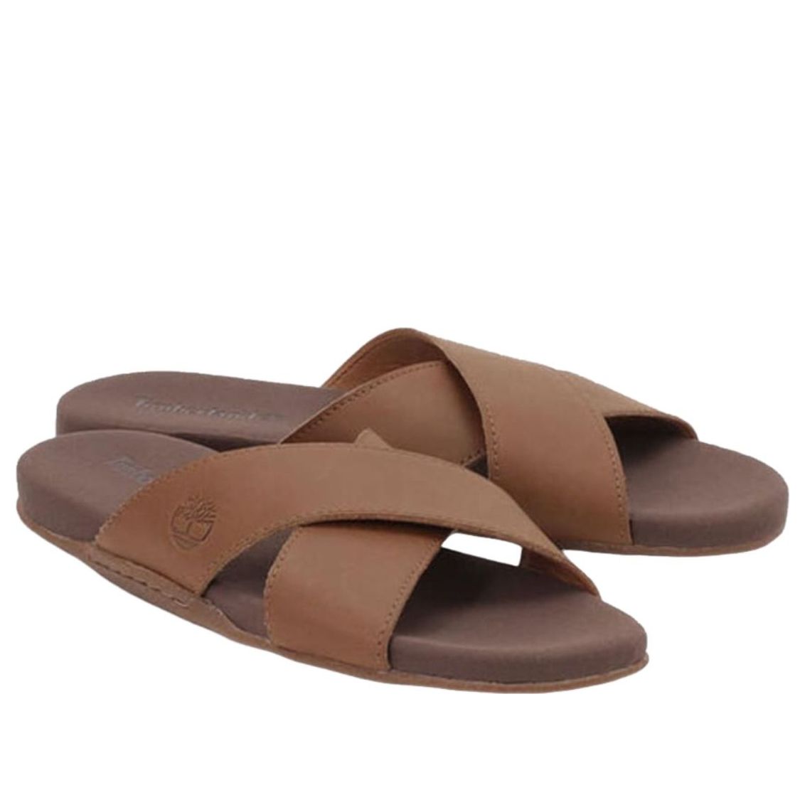 Timberland Seton Bay Cross Strap Sandals 'Brown' TB0A2422F131