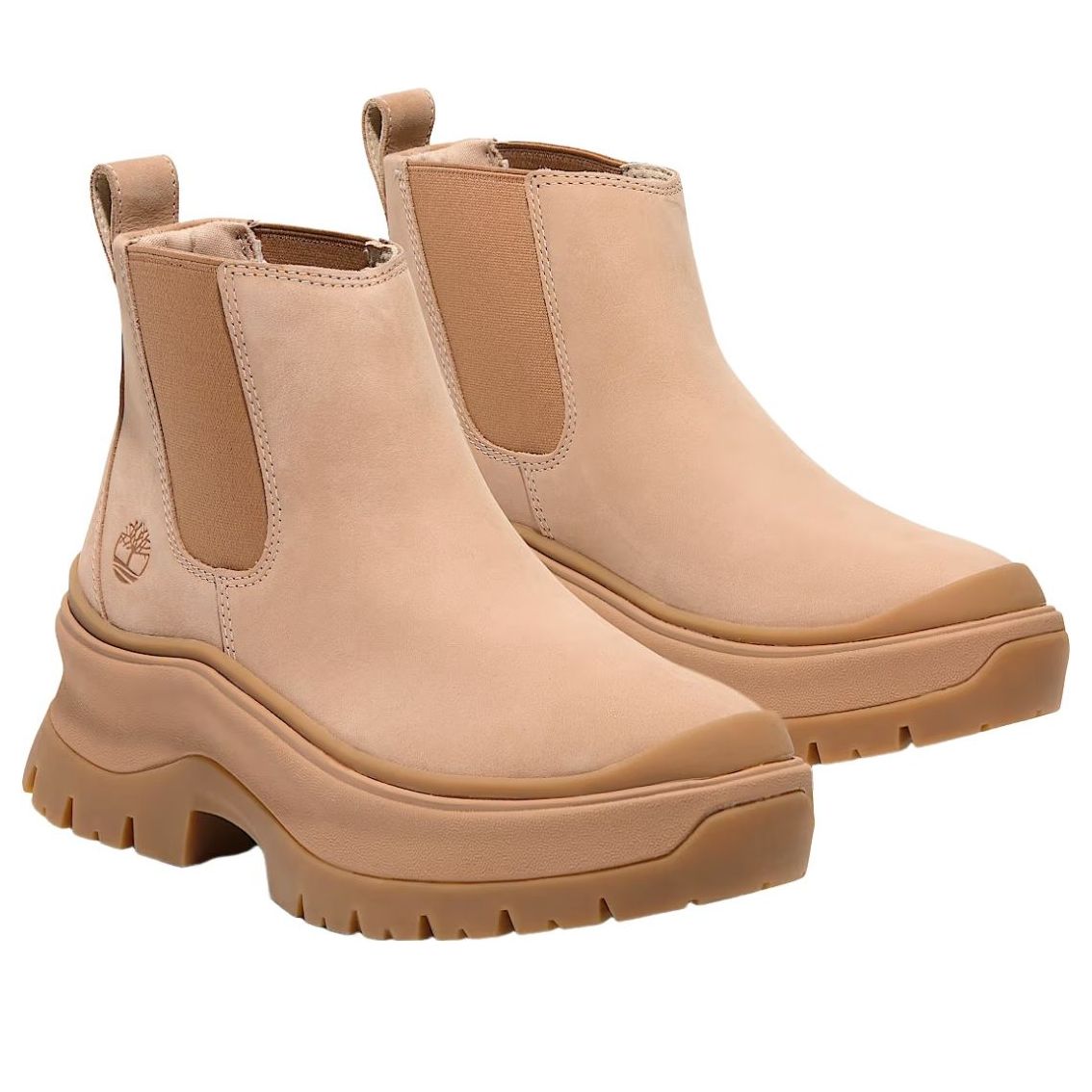 (WMNS) Timberland Roxie Lane Chelsea Boot 'Light Beige Nubuck' TB0A28XMEN71