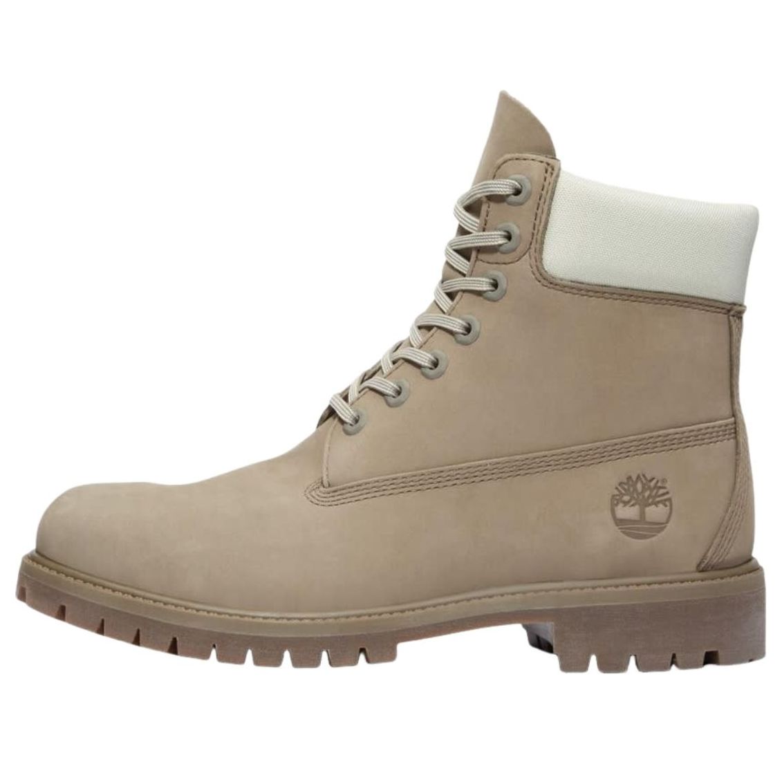Timberland Premium 6 Inch Waterproof 'Medium Grey Nubuck Light Green' TB0A2P6WA4E1