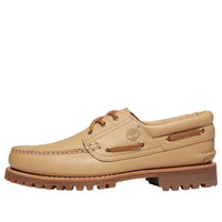 Timberland Authentic 3-Eye Lug Handsewn Boat 'Beige' TB0A2PDQEN21