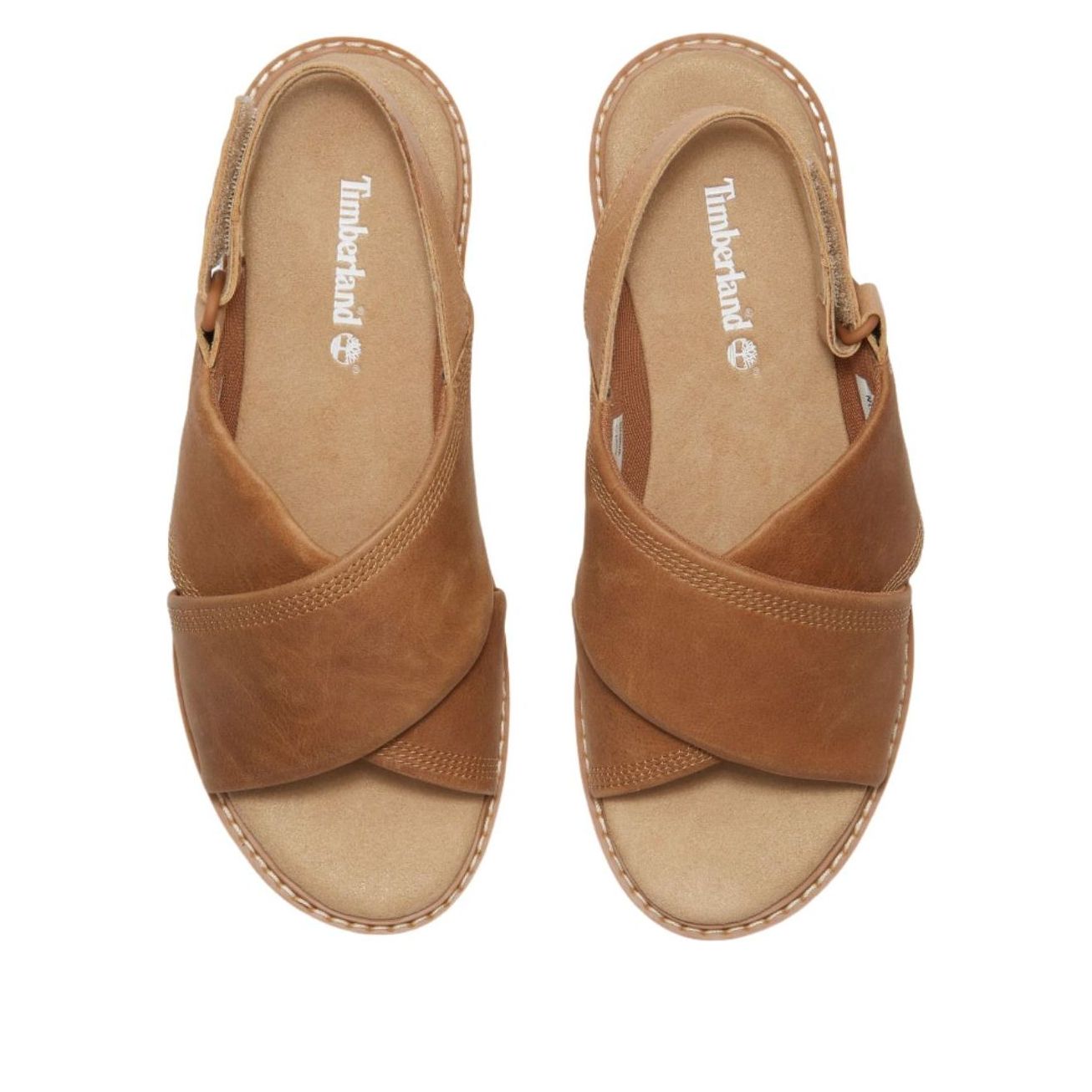 (WMNS) Timberland Safari Dawn Backstrap Sandal 'Brown' TB0A415JEN21