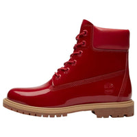 (WMNS) Timberland Premium 6-Inch Patent Leather Waterproof Boots 'Medium Red' TB0A43F8A5G1