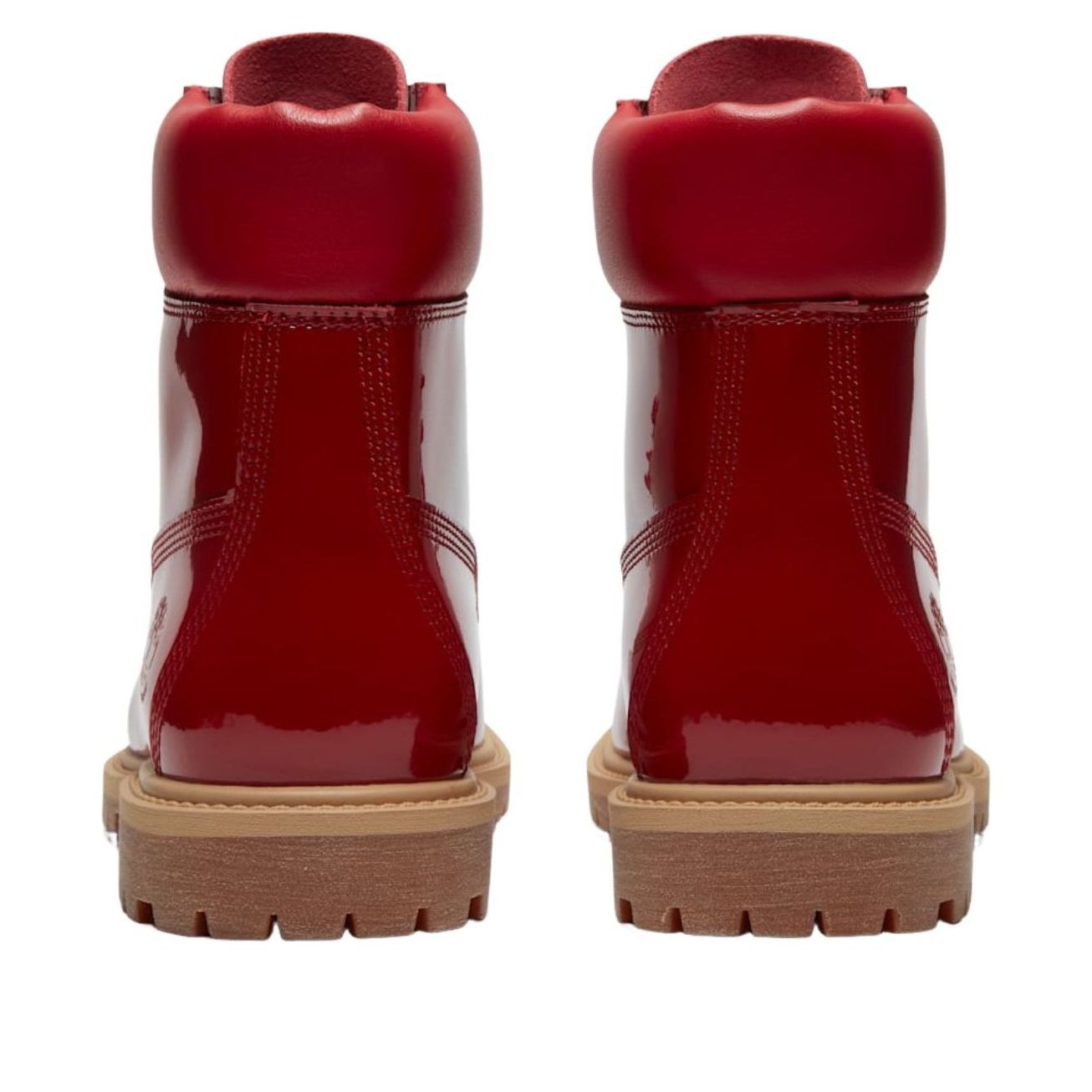 (WMNS) Timberland Premium 6-Inch Patent Leather Waterproof Boots 'Medium Red' TB0A43F8A5G1
