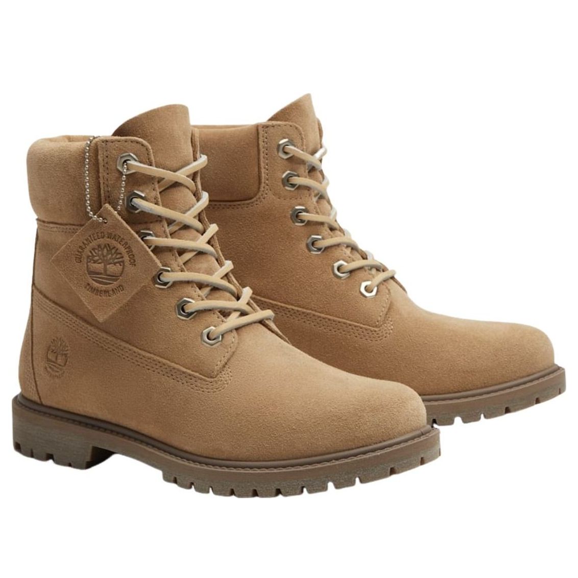 (WMNS) Timberland Premium 6-inch Waterproof Boots 'Medium Beige' TB0A43F8EW11