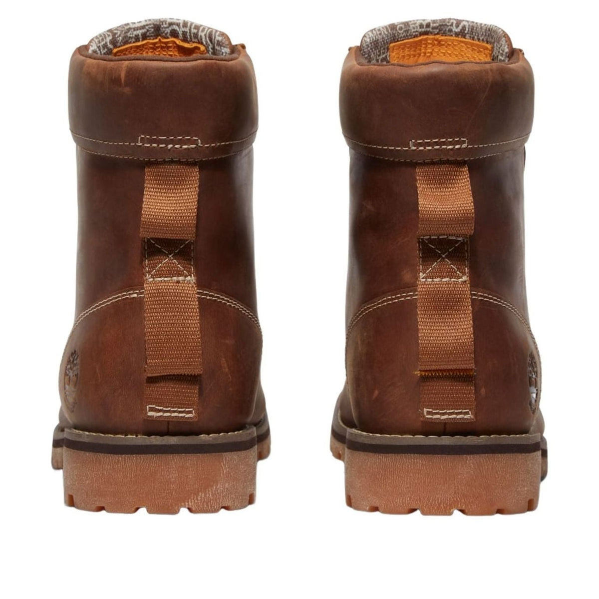 Timberland Rugged 6 Inch Waterproof Boots 'Rust Full Grain' A2JJB