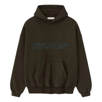 Fear of God Essentials Heavy Fleece 90s Hoodie 'Brown' 192HO256563F