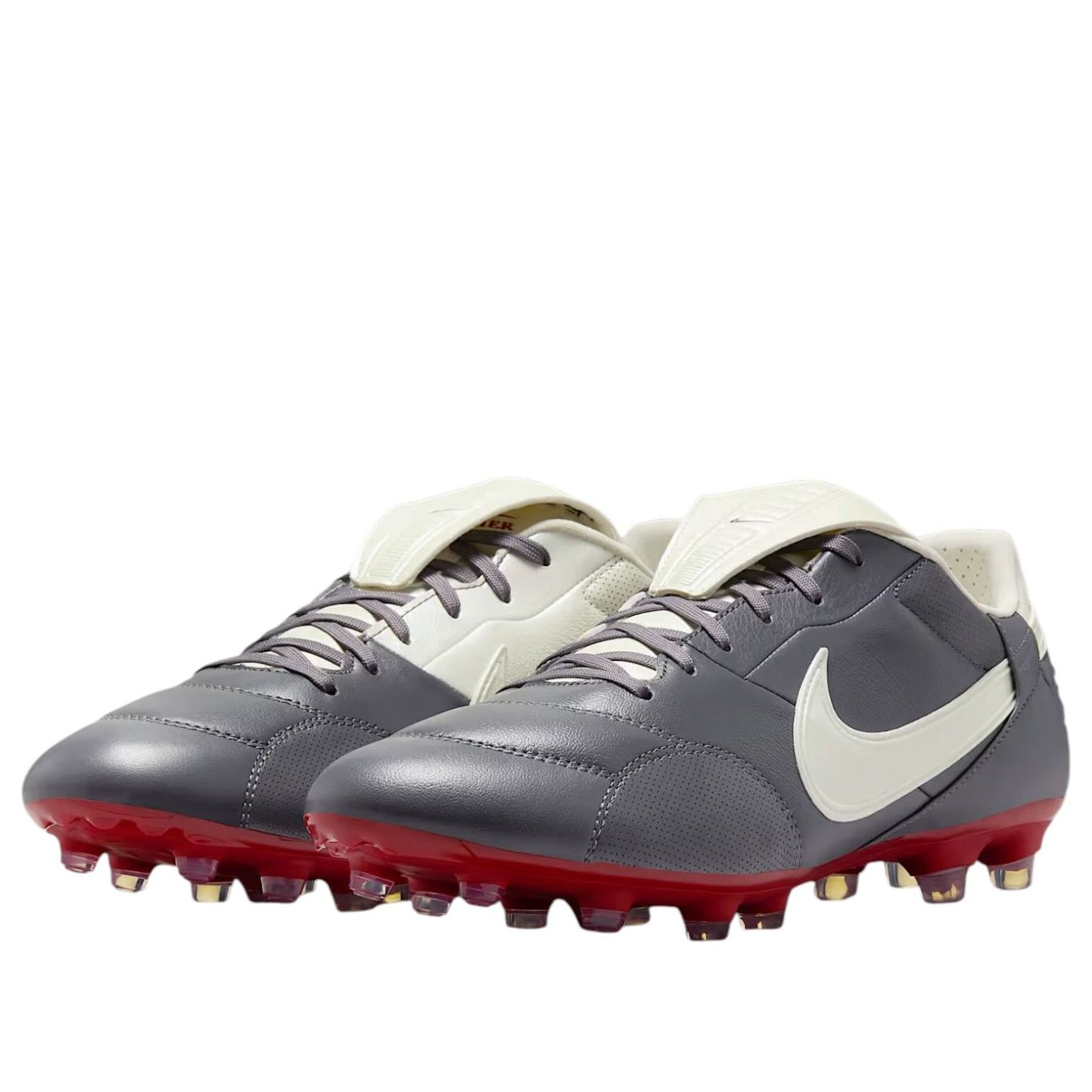 Nike Premier 3 FG 'Light Graphite Varsity Red' HM0265-003