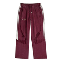 adidas x THUG CLUB TEAMGEIST Track Pants 'Maroon' KC2217