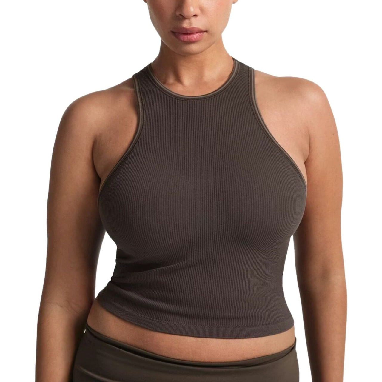 (WMNS) Nike x SKIMS Ribbed Seamless Racer Front Tank 'Phoenix' TPTNK11000W-PHR