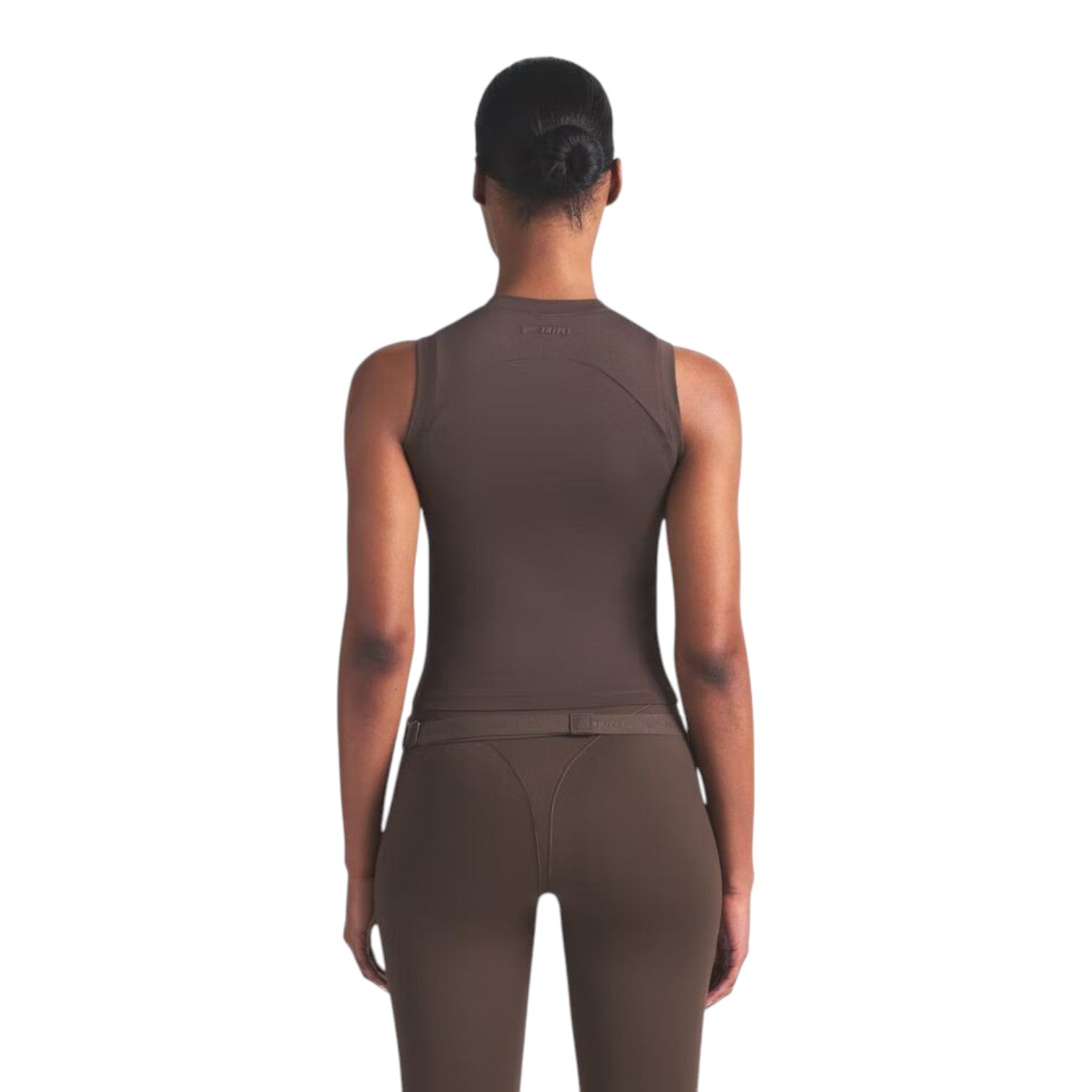 (WMNS) Nike x SKIMS Airy Muscle T-Shirt 'Dark Sepia' TPTSH2739-DSP
