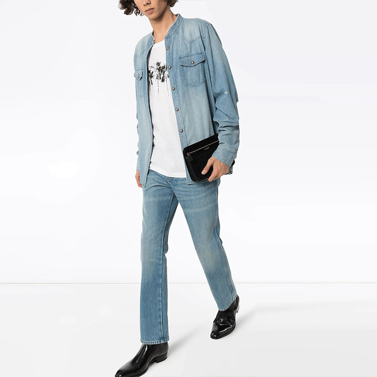 SAINT LAURENT T-Shirts Men White