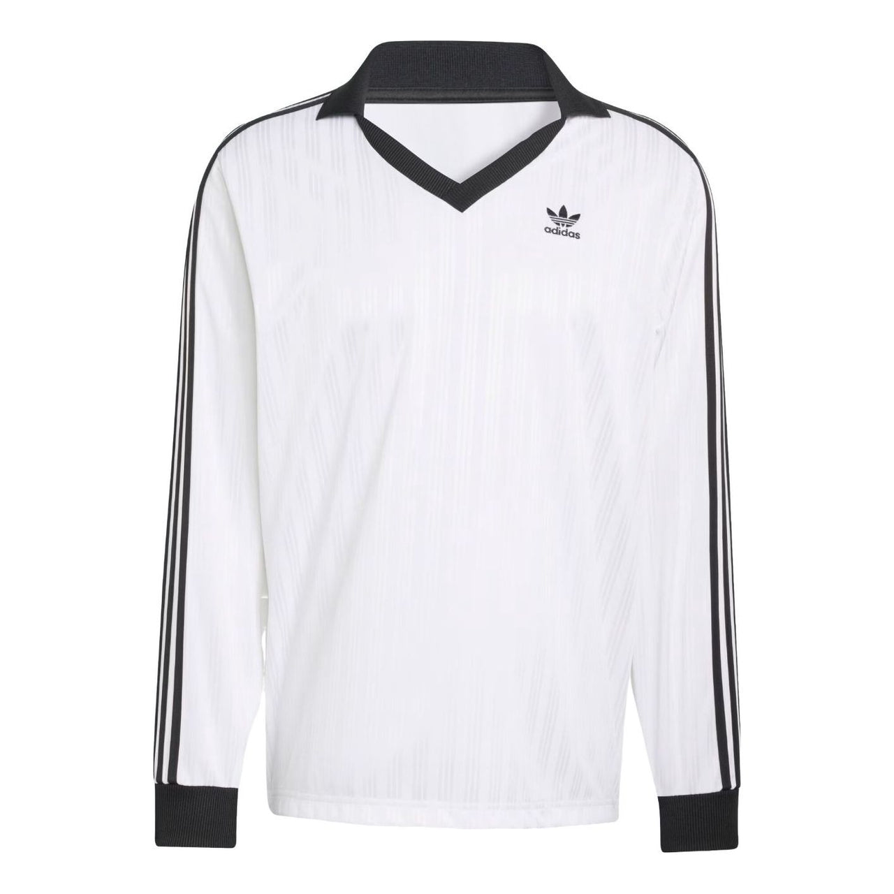 adidas Adicolor Pique Long Sleeve T-Shirt 'White' KS2293