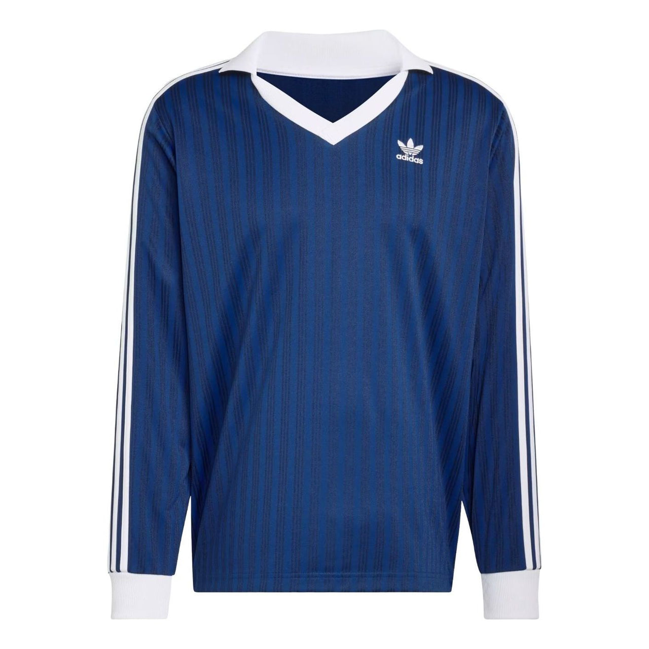 adidas Adicolor Pique Long Sleeve T-Shirt 'Night Indigo' KS2294