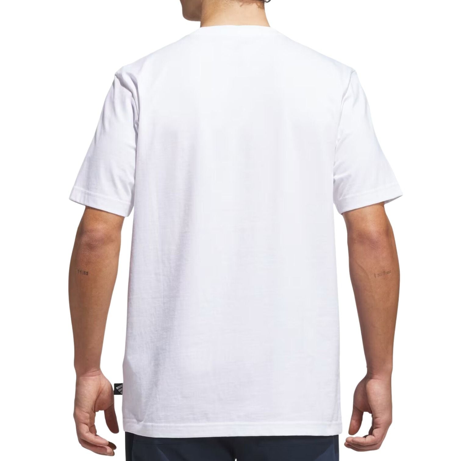 adidas Elevated Chip Graphic T-Shirt Asia Sizing 'White' KT0169