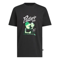 adidas Elevated Chip Graphic T-Shirt Asia Sizing 'Black' KT0170