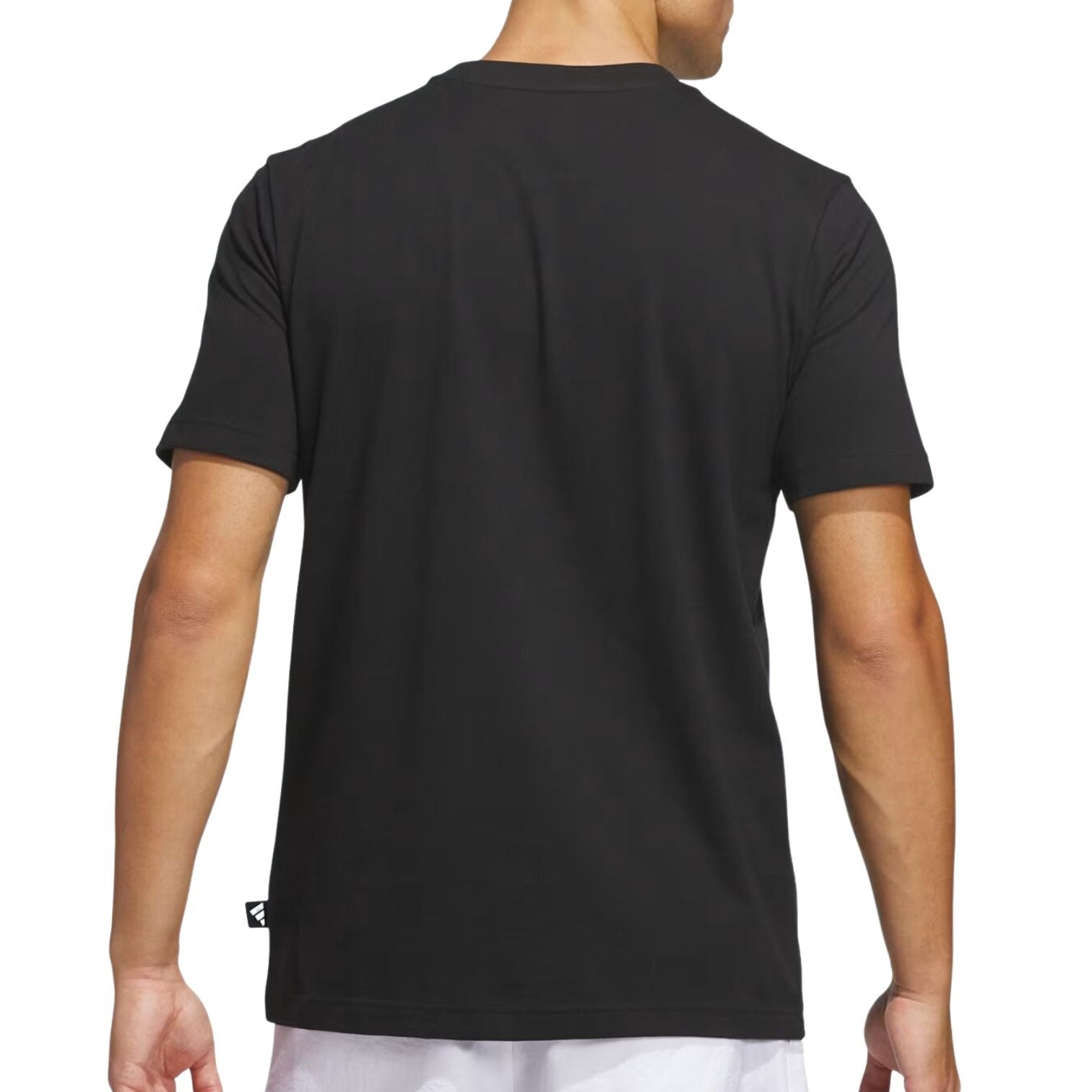 adidas Elevated Chip Graphic T-Shirt Asia Sizing 'Black' KT0170
