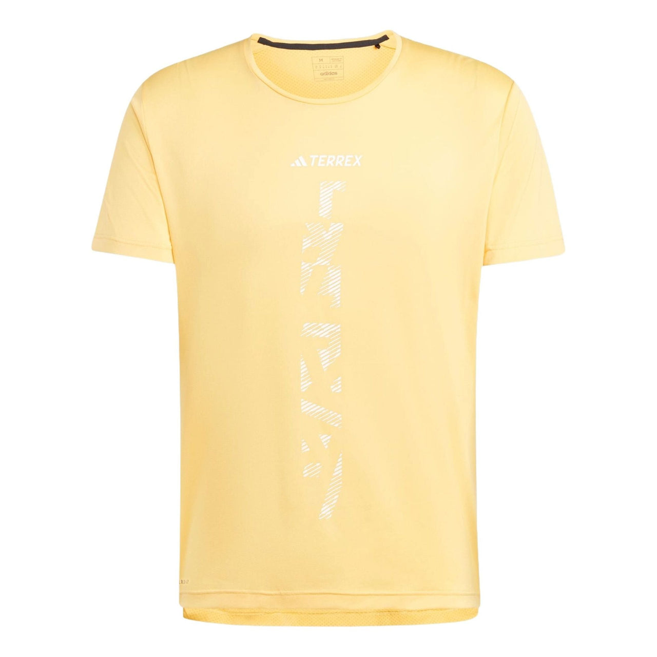 adidas Terrex Agravic Trail Running T-shirt Asia Sizing 'Yellow' IP4816