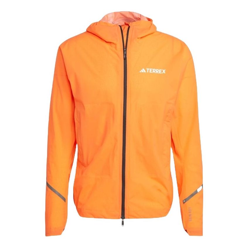 adidas Terrex Xperior 2.5L Light Rain.Rdy Jacket Asia Sizing 'Orange' IP1420