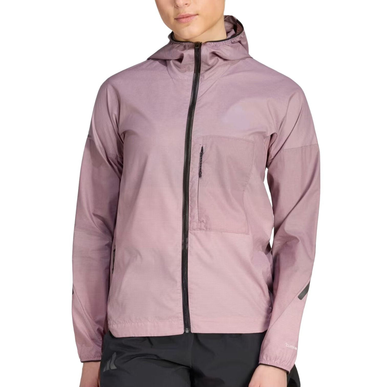 (WMNS) adidas Terrex Xperior Clima365 Light Windweave Jacket Asia Sizing 'Magic Mauve Black' KH4572