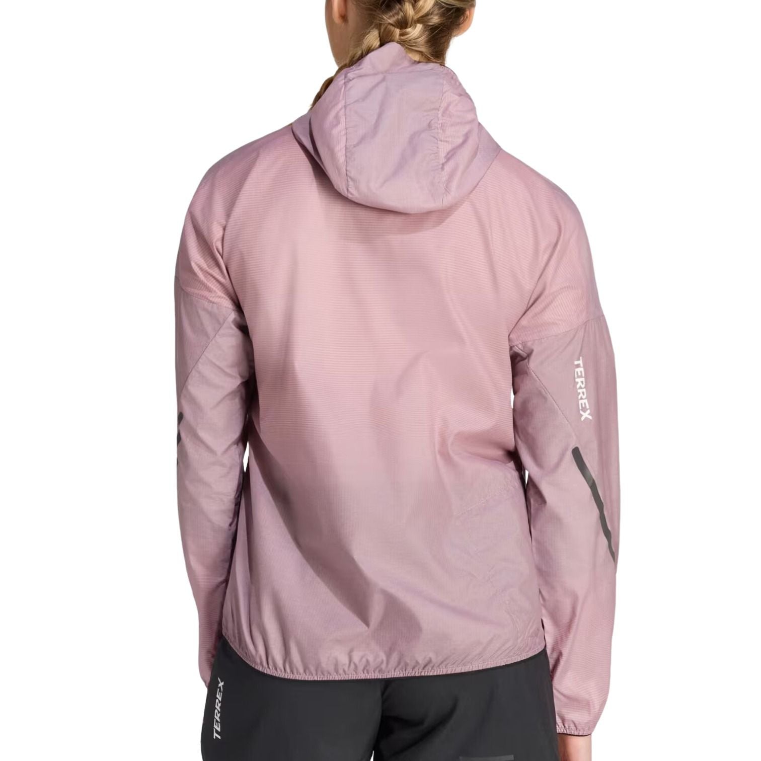 (WMNS) adidas Terrex Xperior Clima365 Light Windweave Jacket Asia Sizing 'Magic Mauve Black' KH4572