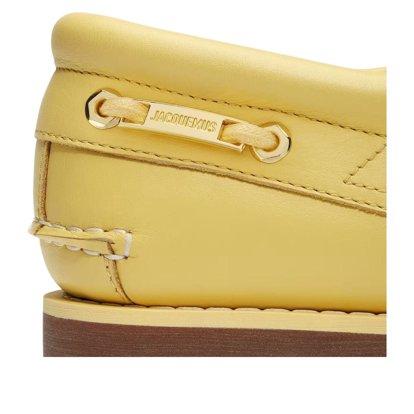 Timberland x Jacquemus 3-Eye Lug Boat Medium 'Yellow' TB0A6G7FEVU