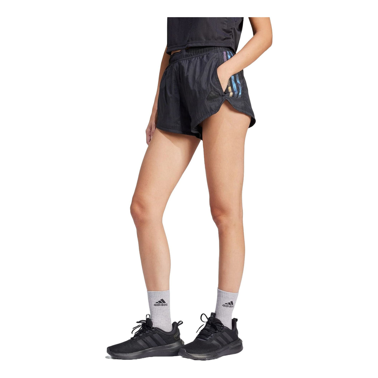 (WMNS) adidas Tiro Cut 3-Stripes Summer Shorts Asia Sizing 'Black' IQ4814