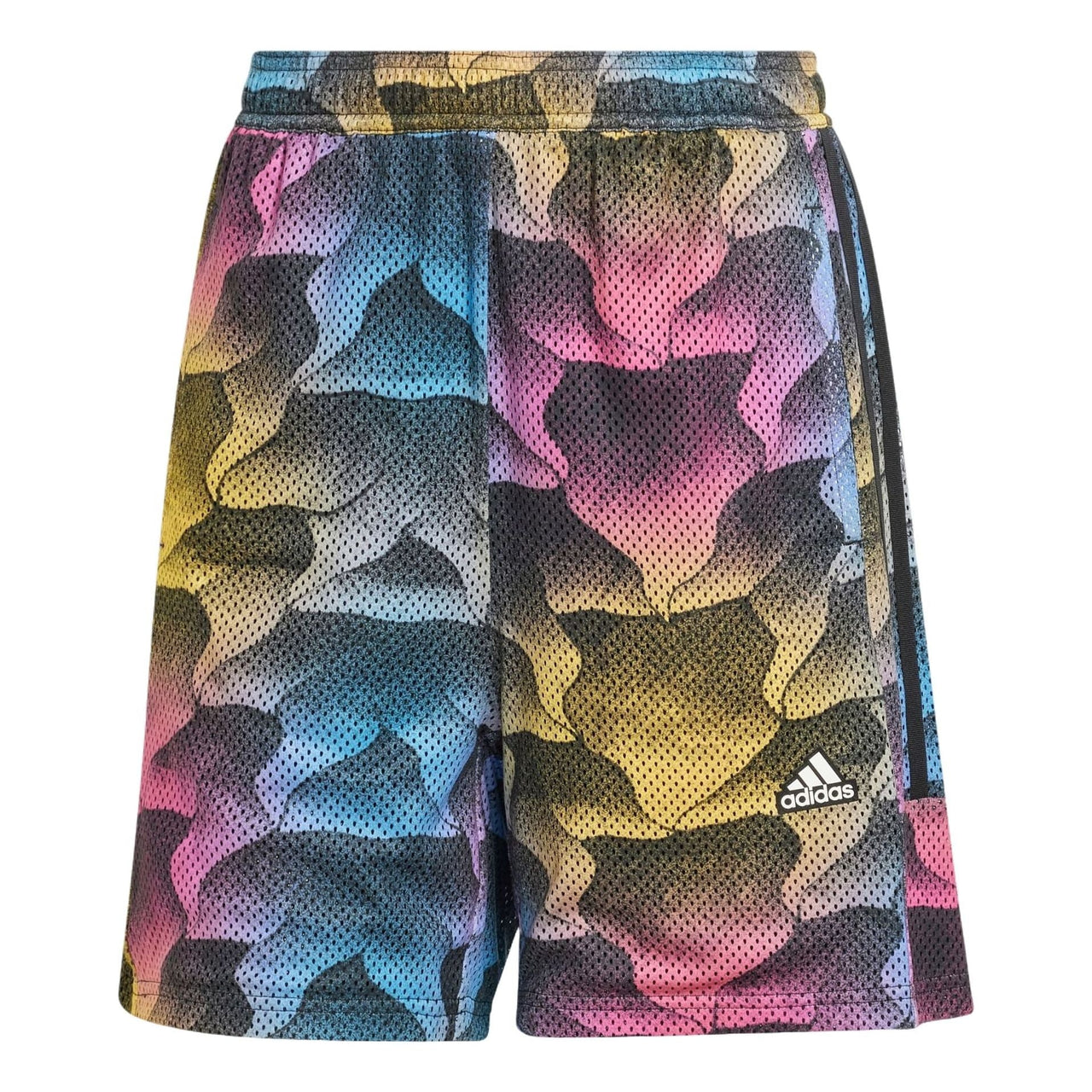 (WMNS) adidas Tiro Print Mesh Summer Shorts Asia Sizing 'Multi-Color' IQ4813