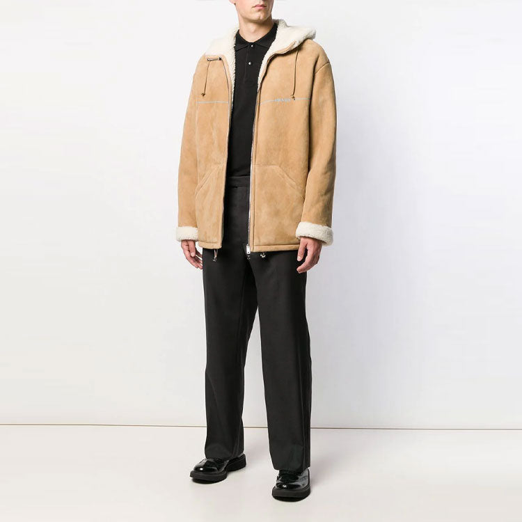 PRADA Jackets Men Camel
