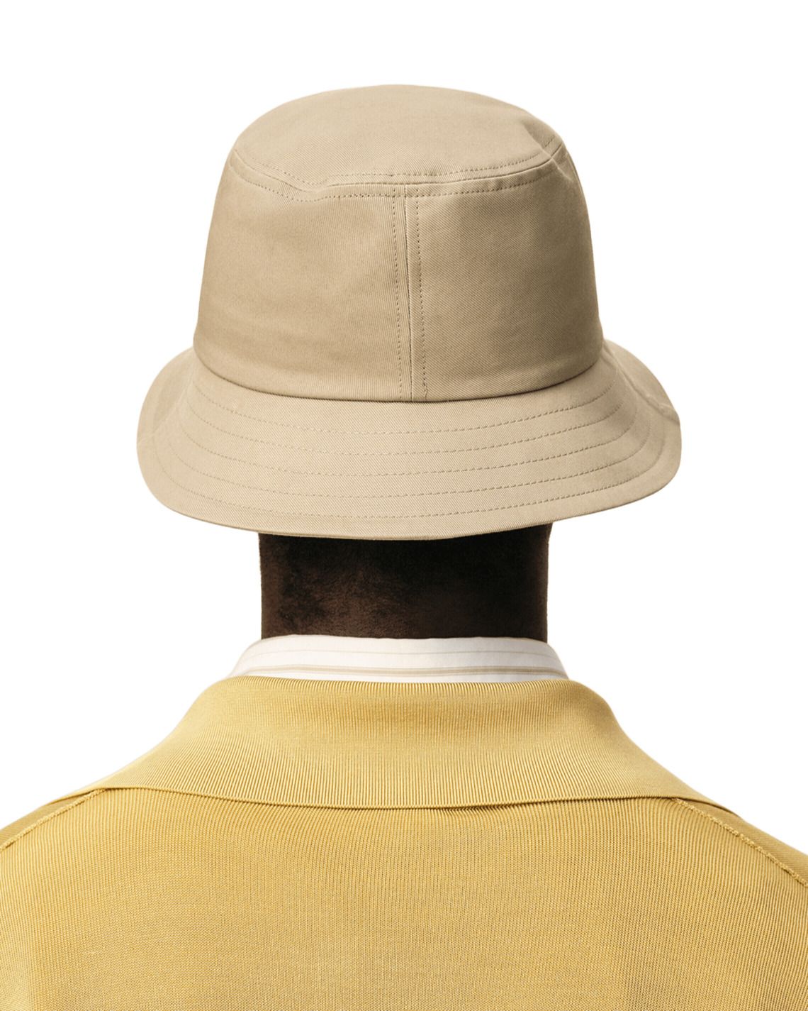 AMI SS26 Cotton Ami De Coeur Bucket Hat 'Taupe Beige' UHA666-AW0041-A036