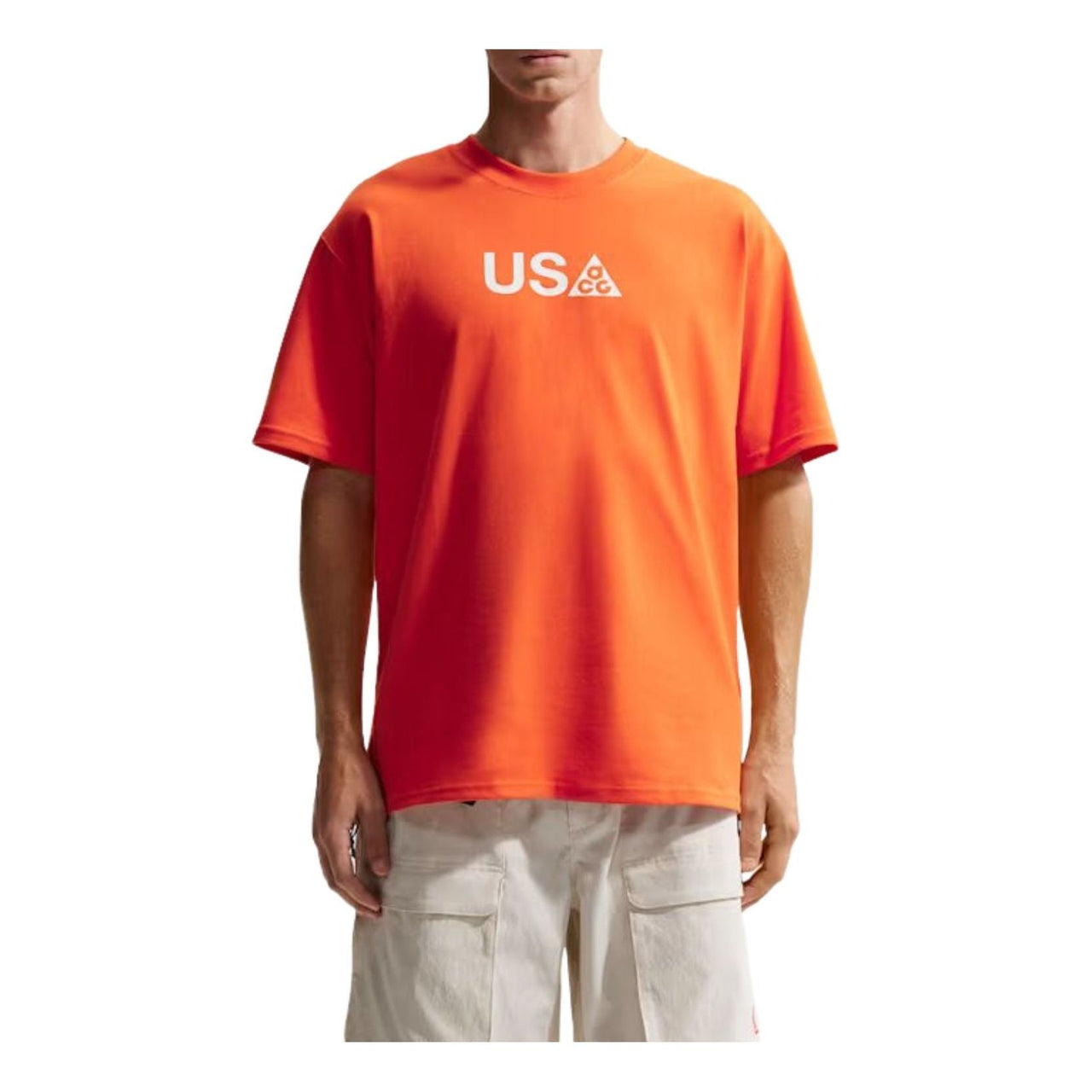Nike ACG x Team USA Dri-FIT Short-Sleeve T-Shirt 'Safety Orange' IQ2718-819