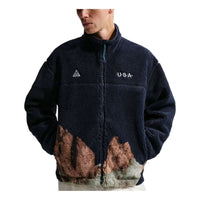 Nike ACG USA Therma-FIT ADV Windproof Full-Zip Fleece Jacket 'Obsidian' HQ5493-451