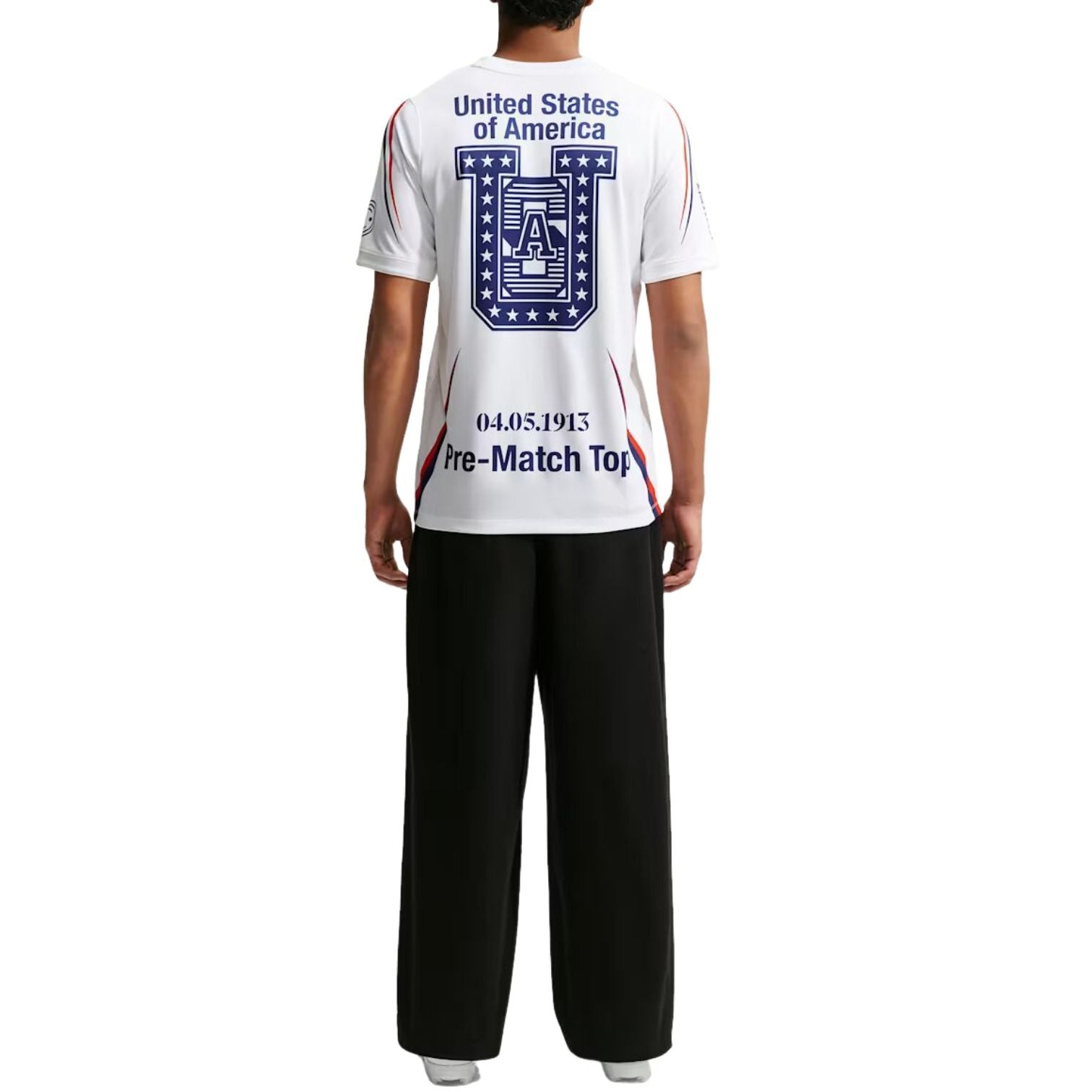 Nike x USA x V.A.A. Cryoshot Academy Pro T-Shirt 'White Deep Royal Blue' IH1696-100