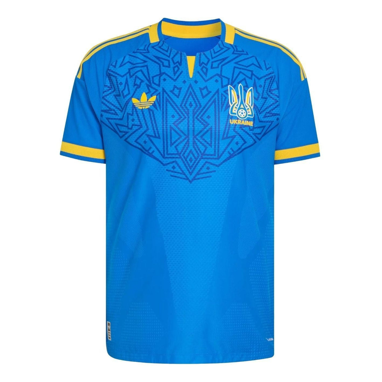 adidas Ukraine 2026 Away Authentic Jersey 'Glow Blue' KC6044