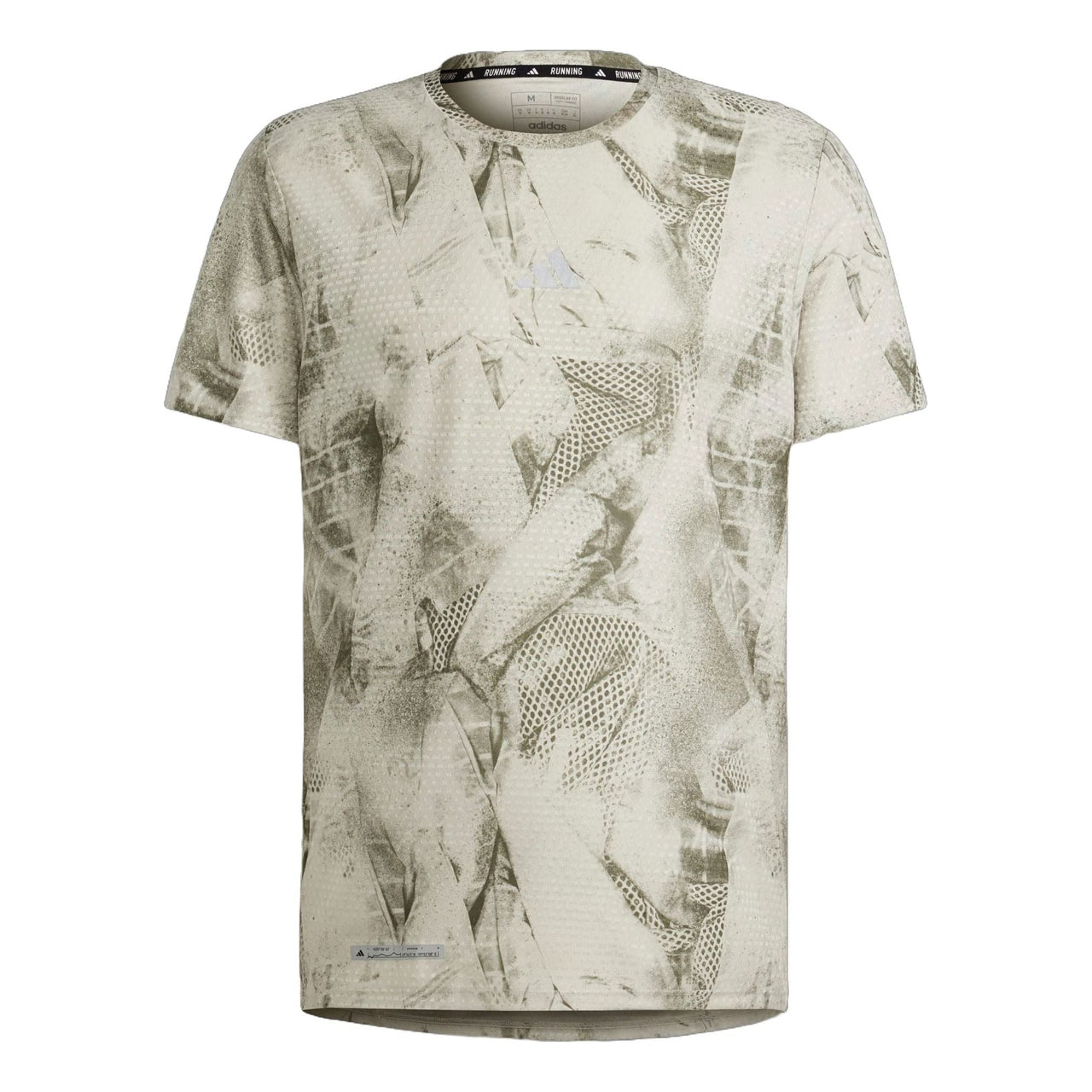 adidas Ultimateadidas Allover Print T-Shirt 'Grey Olive' IN0103