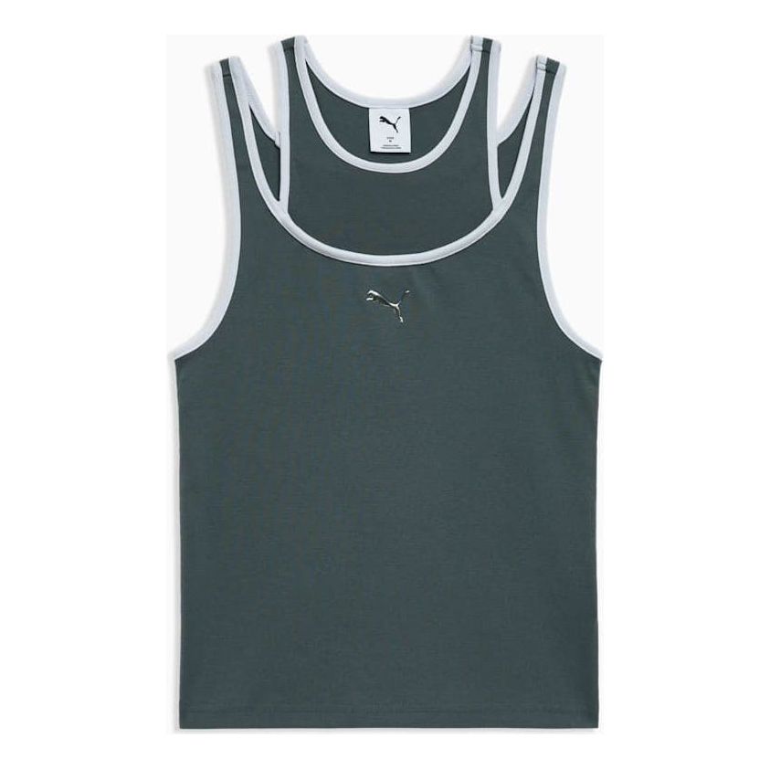 (WMNS) PUMA Dare To Tank Top 'Mineral Gray' 633251-83