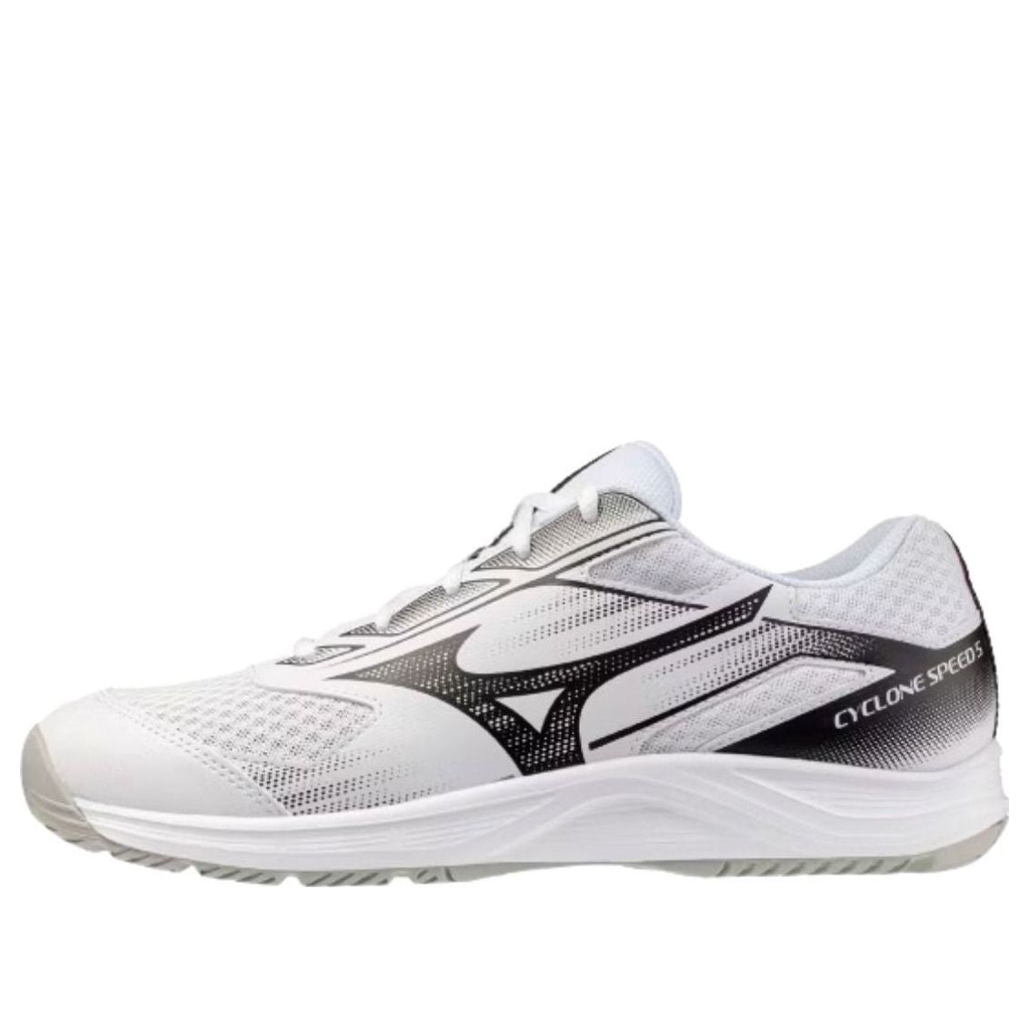 Mizuno Cyclone Speed 5 Volleyball Wide Width 3E 'White Black' V1GA258059