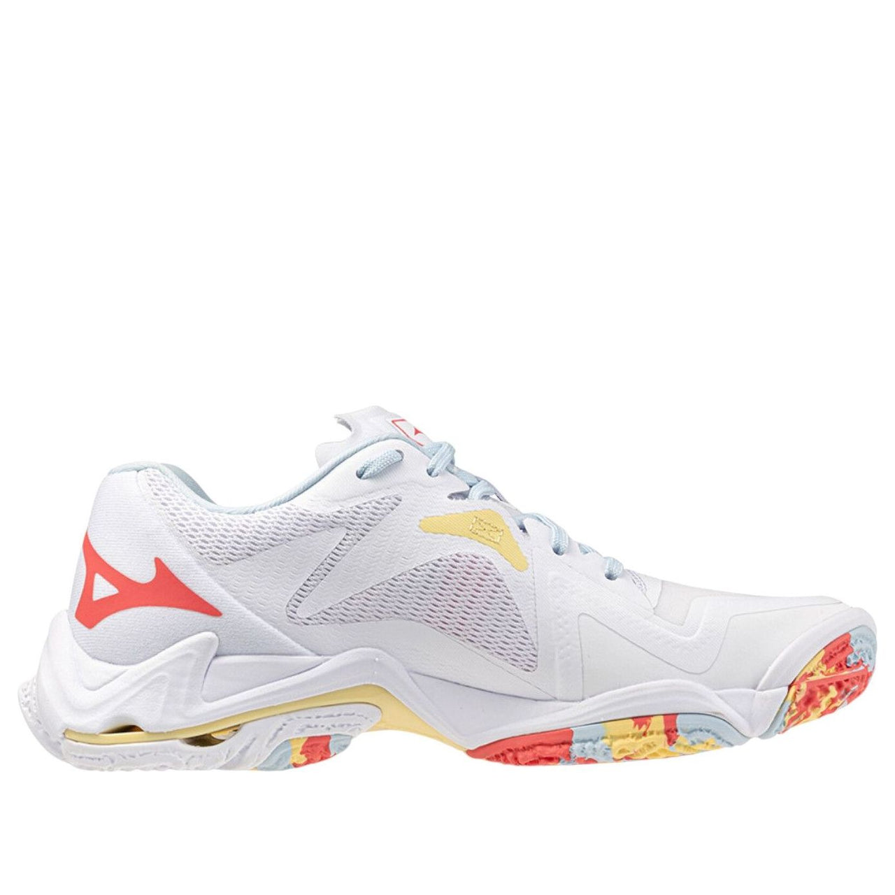 (WMNS) Mizuno Wave Lightning Z8 'White Calypso Coral' V1GC240030