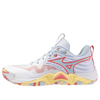 (WMNS) Mizuno Wave Momentum Elite 'White Calypso Coral' V1GC251235