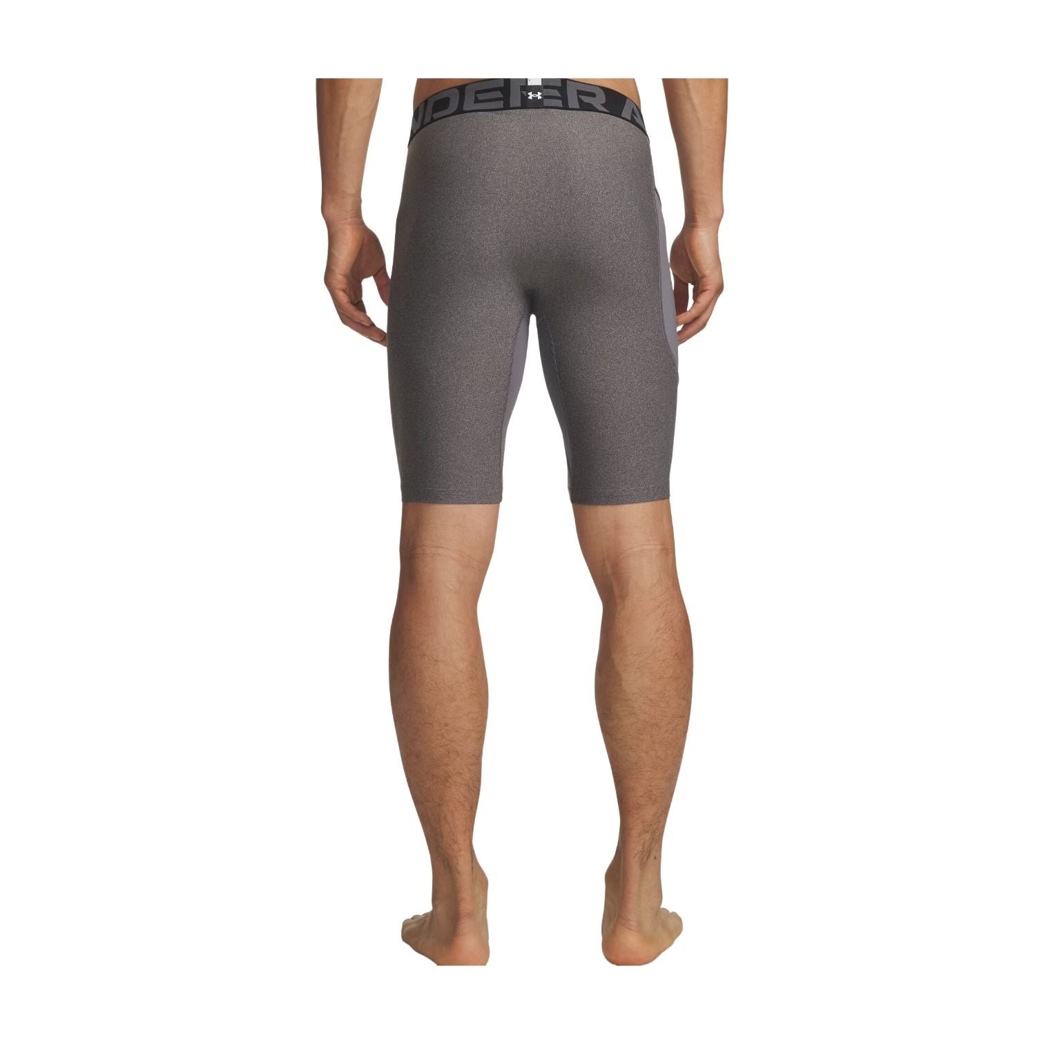 Under Armour HeatGear Pocket 9" Long Shorts Asia Sizing 'Carbon Heather Black' 1361602-090