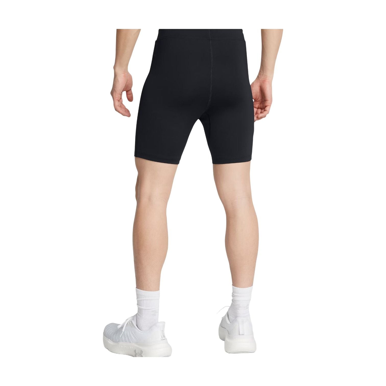 Under Armour Launch ½ Tights Asia Sizing 'Black White' 1387011-001