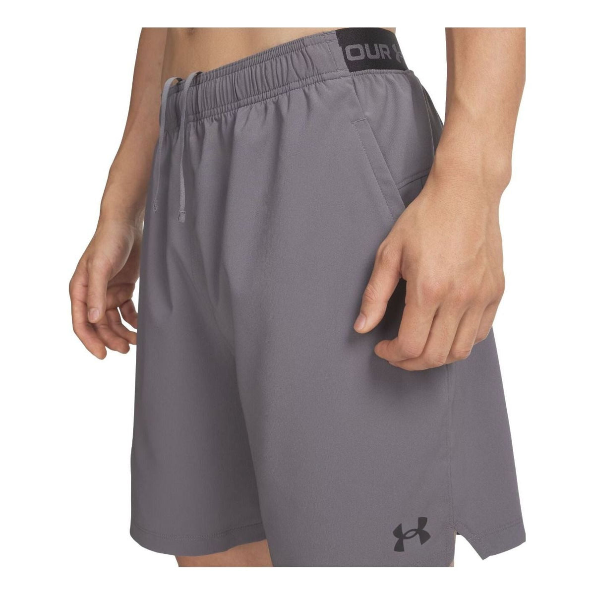 Under Armour Vanish Woven 2.0 6" Shorts Asia Sizing 'Castlerock Black' 6009865-025
