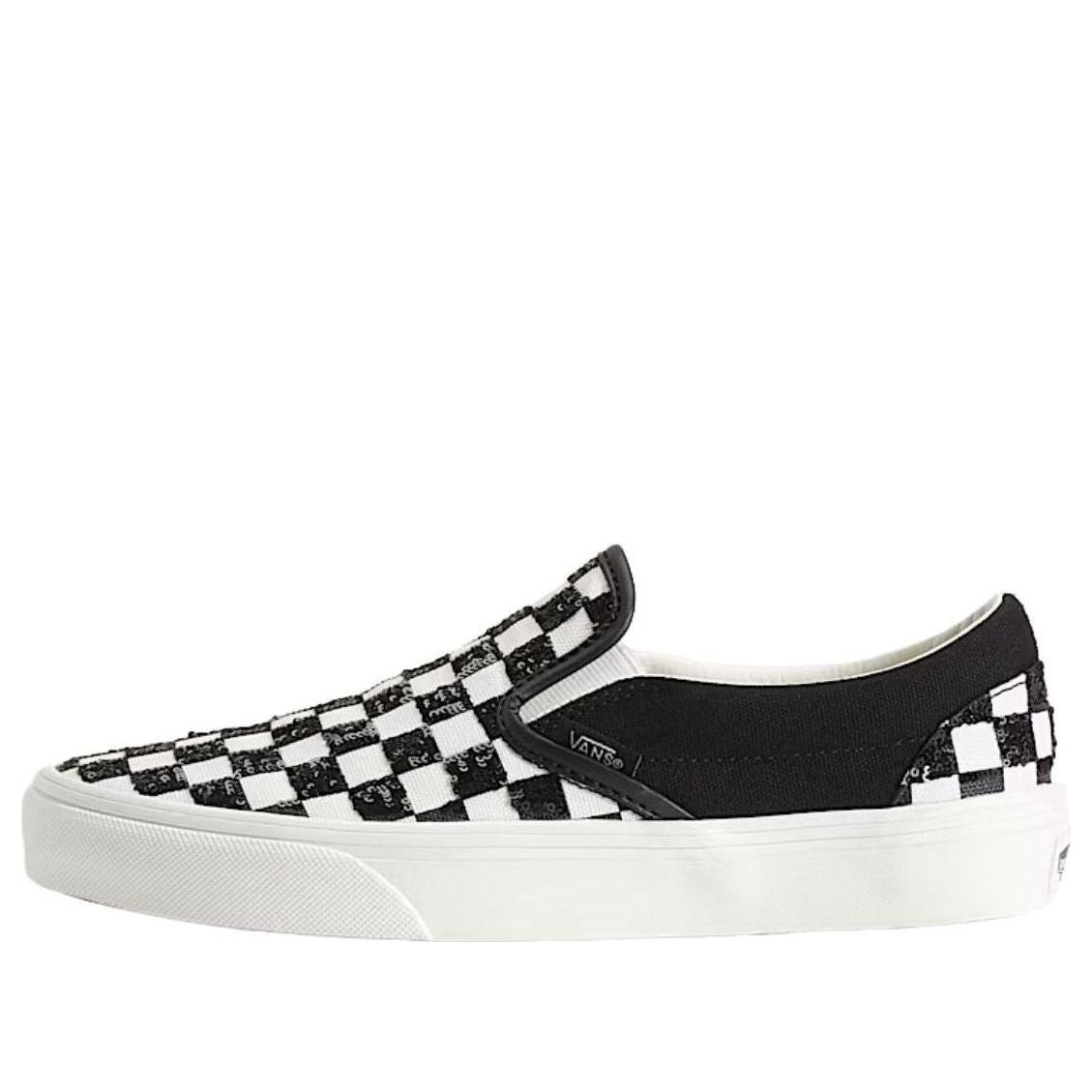 Vans Classic Slip-On Checkerboard 'White Black' VN000D6Y705