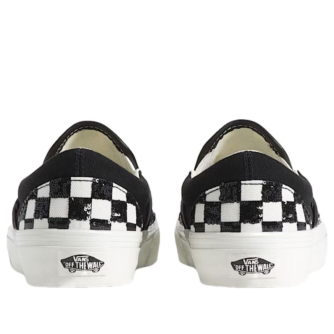 Vans Classic Slip-On Checkerboard 'White Black' VN000D6Y705