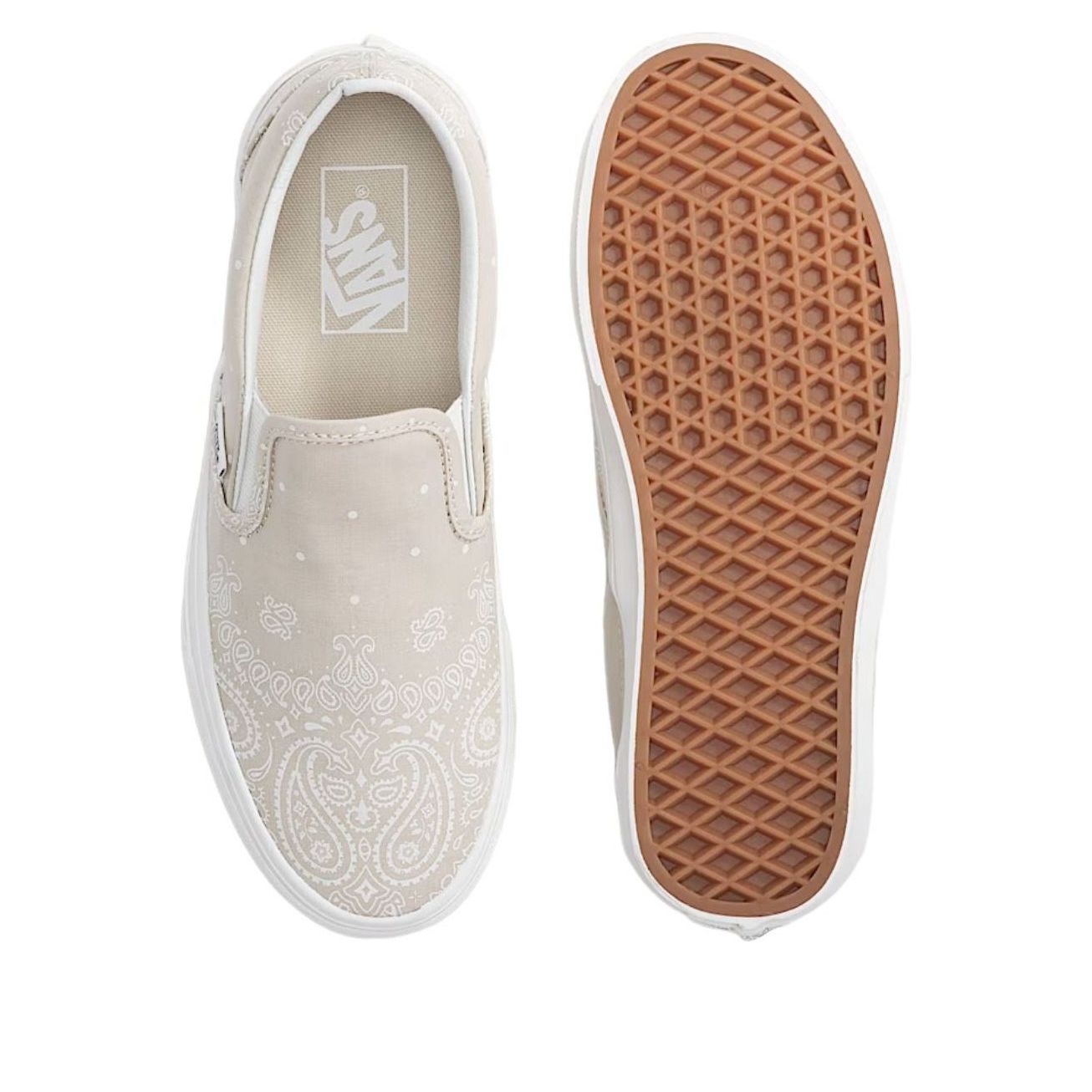 Vans Classic Slip-On 'Oatmeal Beige White' VN000D6YOTM