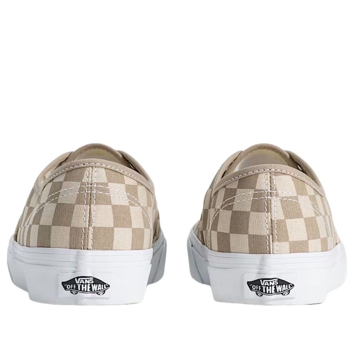 Vans Authentic Checkerboard 'Aluminum Grey Oatmeal Beige' VN000EAD5EC