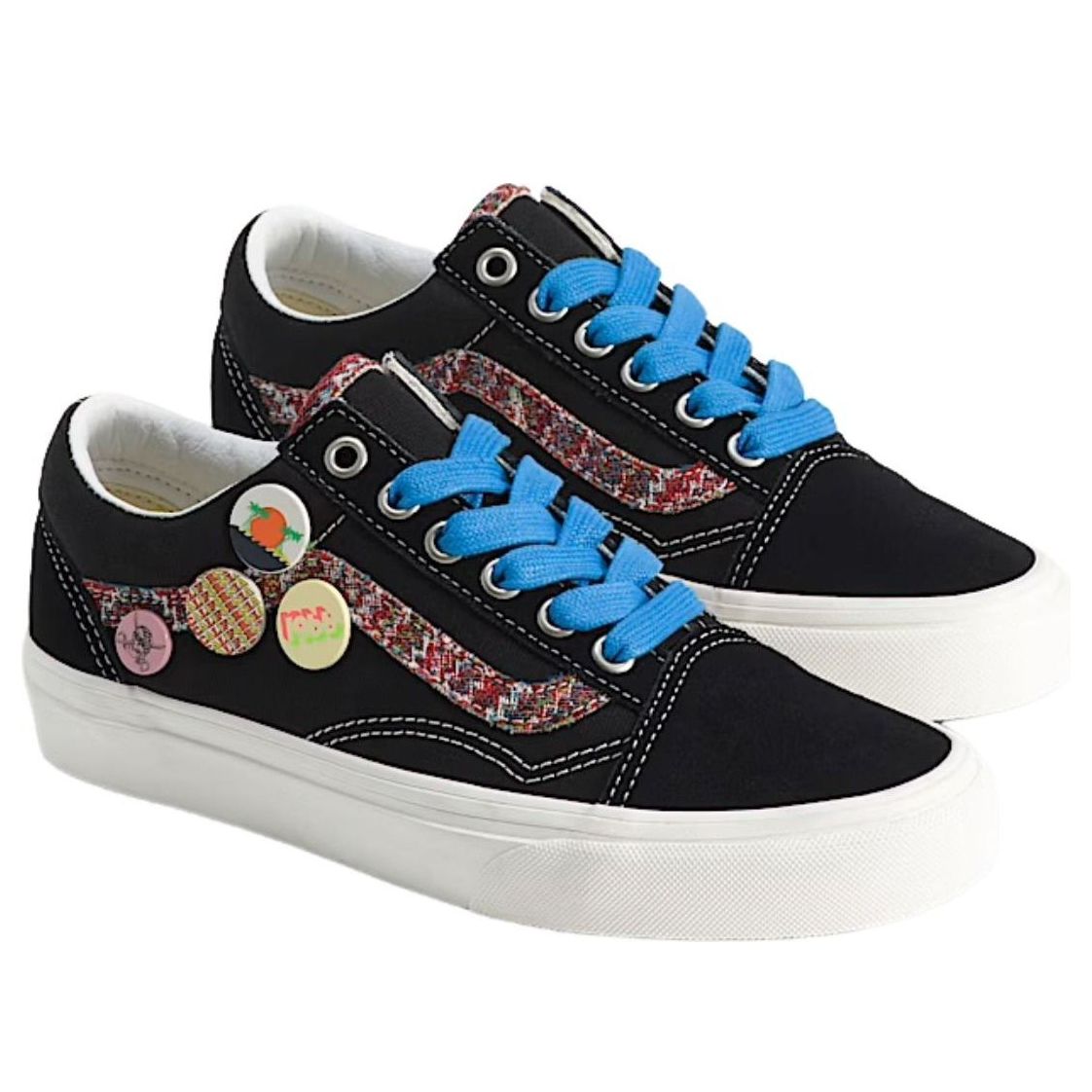 (GS) Vans Old Skool 'Black Marshmallow White' VN000ECUBPQ