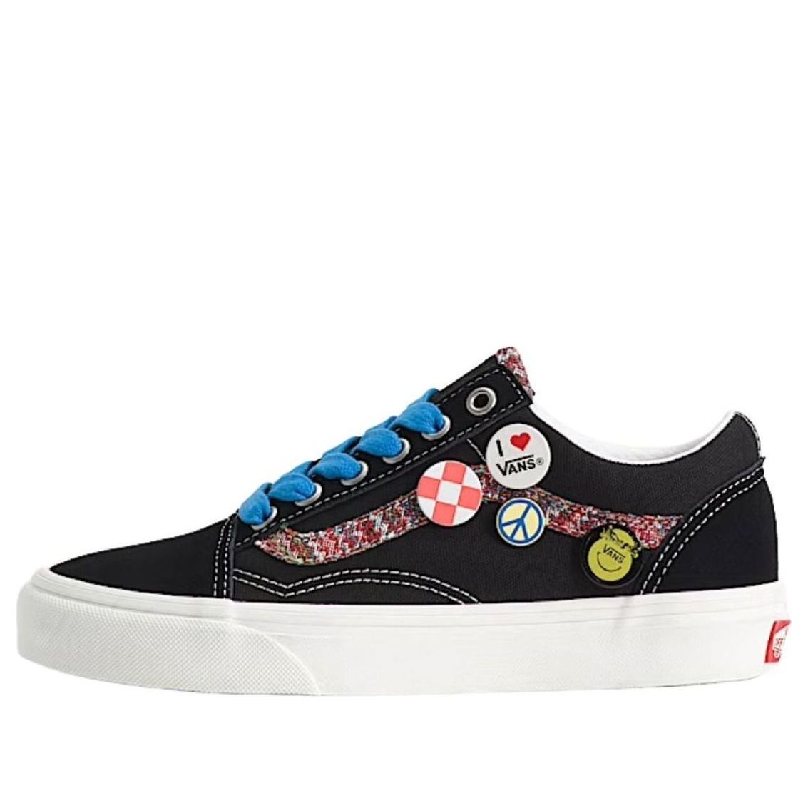 (GS) Vans Old Skool 'Black Marshmallow White' VN000ECUBPQ